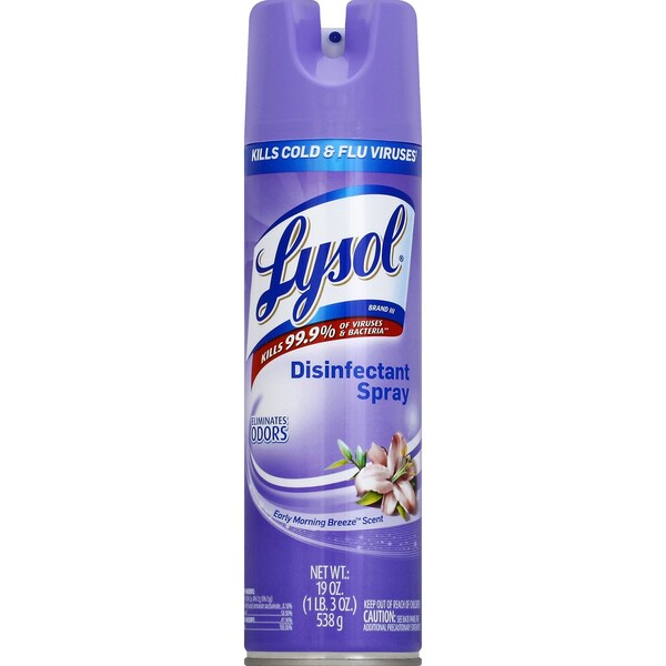 Lysol Early Morning Breeze Scent Disinfectant Spray 19 oz 1920080834 Zoro